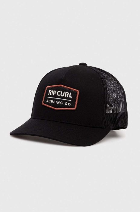 Кепка Rip Curl колір чорний з аплікацією (3515191)