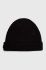 Вовняна шапка Joop! колір чорний вовна (3500278)
