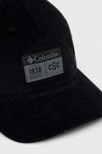 Кепка Columbia колір чорний з аплікацією (3489309)