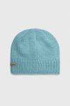 Шапка Columbia колір бірюзовий з товстого трикотажу (3511699) Шапка Columbia колір бірюзовий з товстого трикотажу (3511699)