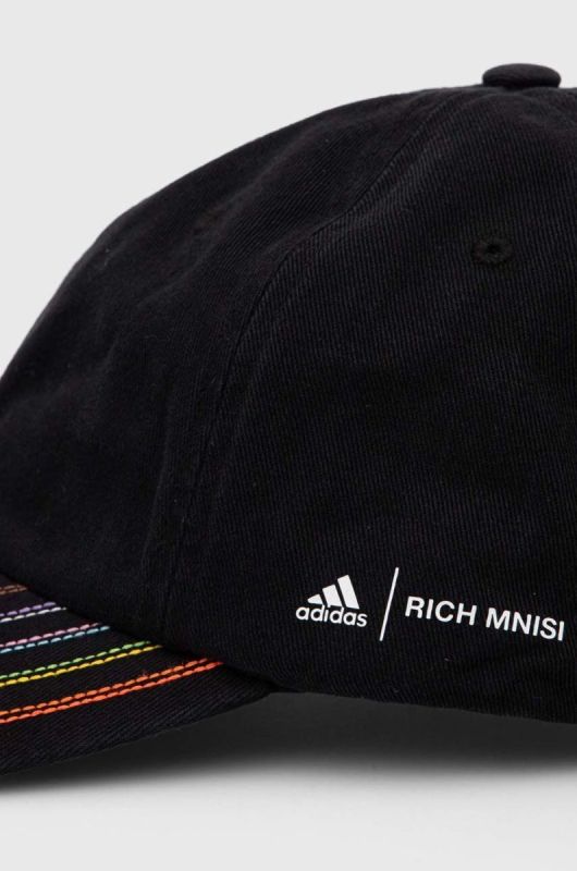 Кепка adidas Performance Pride Love Unites колір чорний з аплікацією фото 2