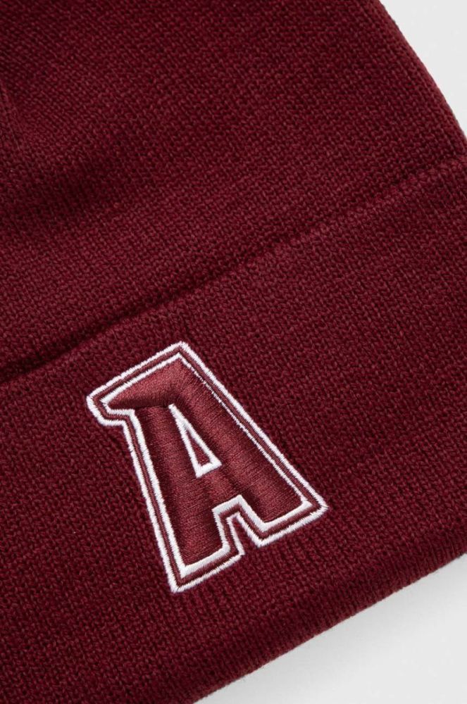 Шапка adidas Performance колір бордовий фото 3