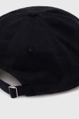 Бавовняна бейсболка adidas Originals колір чорний однотонна (3434030)