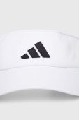 Козирок від сонця adidas Performance колір білий з принтом (3374746)