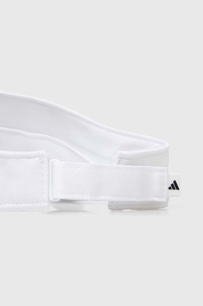 Козирок від сонця adidas Performance колір білий з принтом (3374746) фото 3