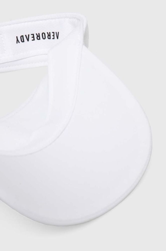 Козирок від сонця adidas Performance колір білий з принтом (3374746) фото 4
