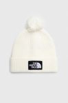 Шапка The North Face колір бежевий (3617542) Шапка The North Face колір бежевий (3617542)