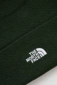 Шапка The North Face колір зелений з товстого трикотажу (3617543)