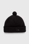 Шапка The North Face Cragmont колір чорний з товстого трикотажу Шапка The North Face Cragmont колір чорний з товстого трикотажу