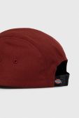 Кепка Dickies колір бордовий з аплікацією