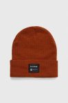 Шапка Dakine колір коричневий Шапка Dakine колір коричневий