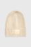 Шапка Karl Kani колір бежевий з тонкого трикотажу