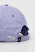 Бавовняна бейсболка Vans колір фіолетовий з аплікацією (3379158)