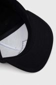 Бавовняна бейсболка Vans колір чорний з аплікацією (3492614)