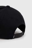 Бавовняна бейсболка Vans колір чорний з аплікацією (3379160)