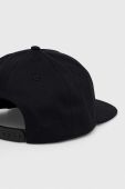 Бавовняна бейсболка Vans колір чорний з аплікацією (3419564)