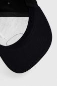 Бавовняна бейсболка Vans колір чорний з аплікацією (3419564)