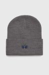 Шапка La Martina колір сірий з тонкого трикотажу Шапка La Martina колір сірий з тонкого трикотажу