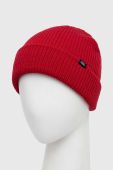 Шапка Vans колір червоний з товстого трикотажу (3546429)