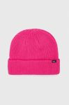 Шапка Vans колір рожевий з товстого трикотажу (3550350) Шапка Vans колір рожевий з товстого трикотажу (3550350)