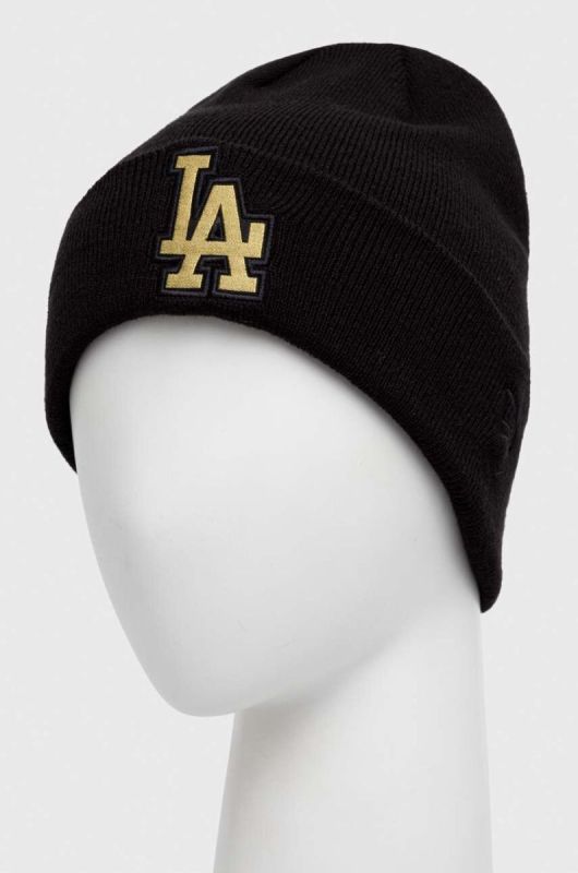 Шапка New Era колір чорний  LOS ANGELES DODGERS (3539464) фото 2