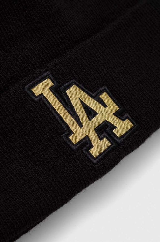 Шапка New Era колір чорний  LOS ANGELES DODGERS (3539464) фото 3
