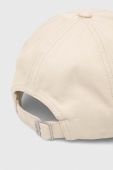 Бавовняна бейсболка Gant колір бежевий з аплікацією (3372658)