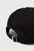 Бавовняна бейсболка Gant колір чорний з аплікацією (3372662)