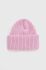 Шапка Houdini Big колір рожевий з товстого трикотажу вовна