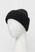 Шапка Houdini Big колір чорний з товстого трикотажу вовна