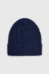 Вовняна шапка United Colors of Benetton колір синій вовна (3537653) Вовняна шапка United Colors of Benetton колір синій вовна (3537653)