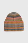 Вовняна шапка United Colors of Benetton з товстого трикотажу вовна колір барвистий (3678608) Вовняна шапка United Colors of Benetton з товстого трикотажу вовна колір барвистий (3678608)