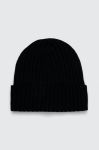 Шапка з домішкою вовни Sisley колір чорний з тонкого трикотажу (3629462) Шапка з домішкою вовни Sisley колір чорний з тонкого трикотажу (3629462)