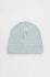Шапка з домішкою вовни Sisley колір бірюзовий з тонкого трикотажу