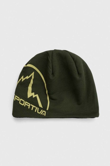 Шапка LA Sportiva Circle колір зелений з тонкого трикотажу (3643789)