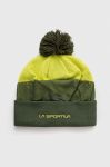 Шапка LA Sportiva Knitty колір зелений Шапка LA Sportiva Knitty колір зелений