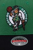 Кепка з домішкою вовни Mitchell&Ness BOSTON CELTICS колір зелений візерунок