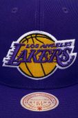 Кепка Mitchell&Ness LOS ANGELES LAKERS колір фіолетовий з аплікацією