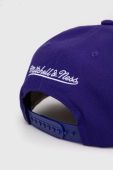 Кепка Mitchell&Ness LOS ANGELES LAKERS колір фіолетовий з аплікацією