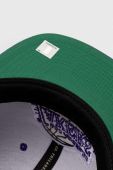 Кепка Mitchell&Ness LOS ANGELES LAKERS колір фіолетовий з аплікацією