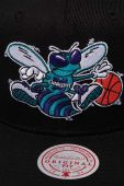 Кепка Mitchell&Ness CHARLOTTE HORNETS колір чорний з аплікацією