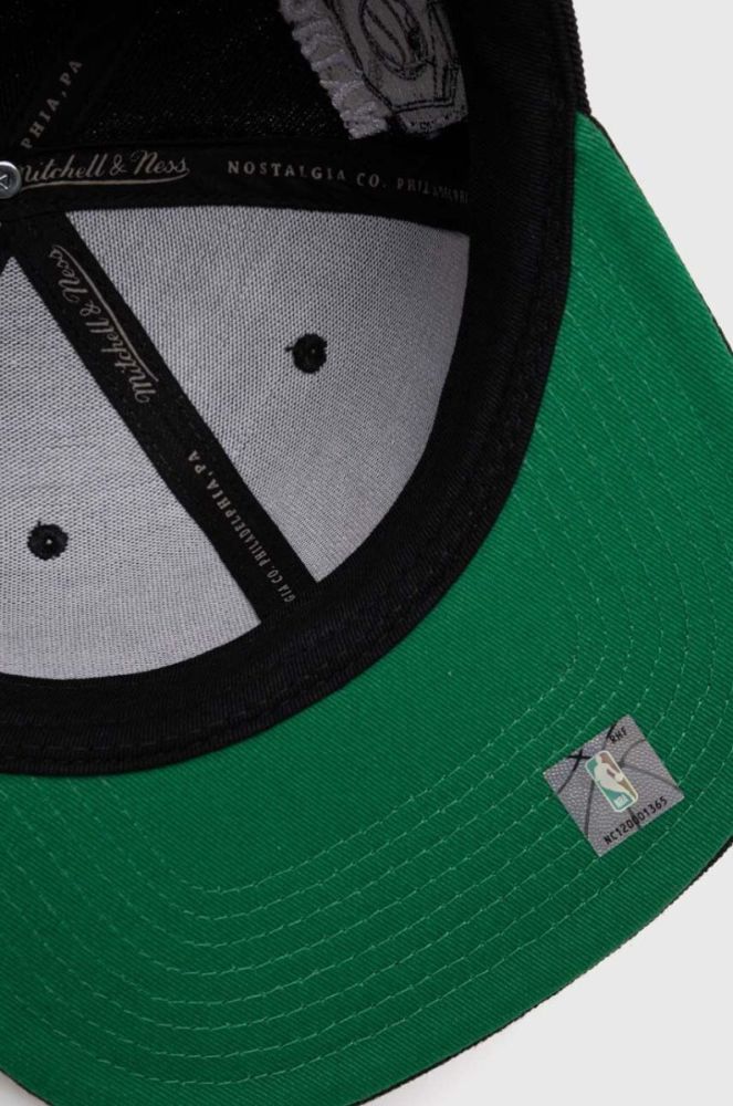 Кепка Mitchell&Ness BROOKLYN NETS колір чорний з аплікацією (3513365) фото 4