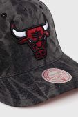 Кепка Mitchell&Ness CHICAGO BULLS колір сірий з аплікацією