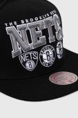 Кепка Mitchell&Ness BROOKLYN NETS колір чорний з аплікацією (3514169)