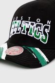 Бавовняна бейсболка Mitchell&Ness BOSTON CELTICS колір чорний візерунок
