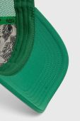 Кепка Von Dutch колір зелений з аплікацією (3557819)