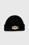 Вовняна шапка Vertere Berlin колір чорний вовна Вовняна шапка Vertere Berlin колір чорний вовна