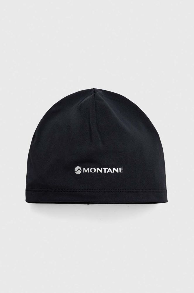 Шапка Montane Dart XT колір чорний з тонкого трикотажу