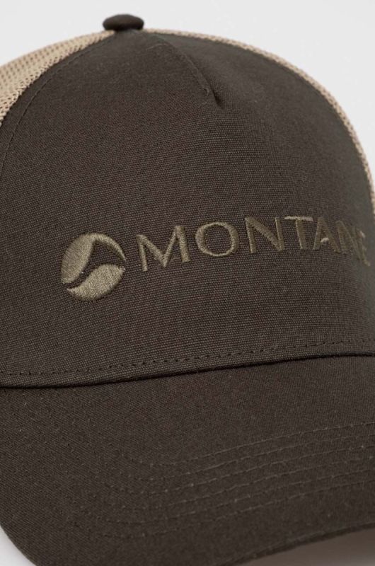 Кепка Montane Basecamp Mono колір зелений з аплікацією фото 2