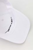 Бавовняна бейсболка On Vacation колір білий з аплікацією
